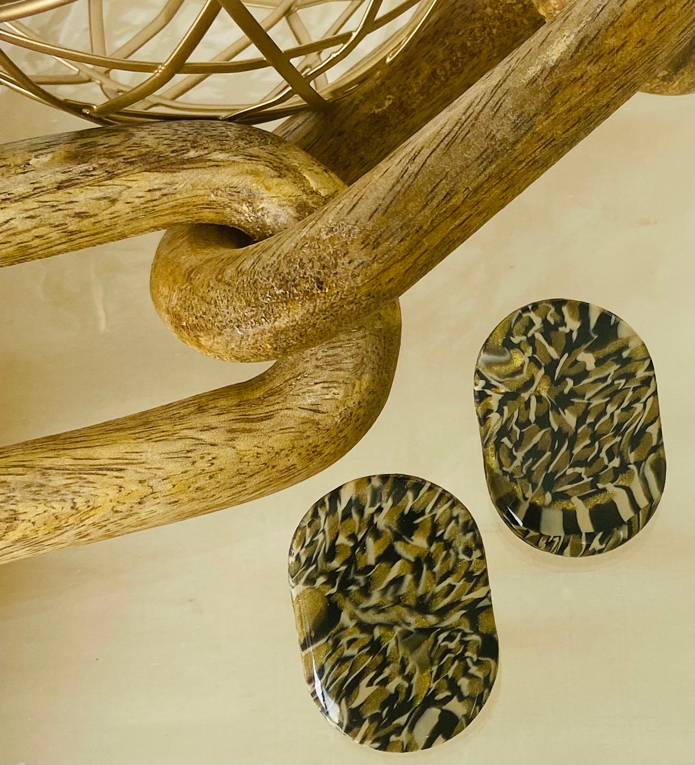 Tiger Eye Studs