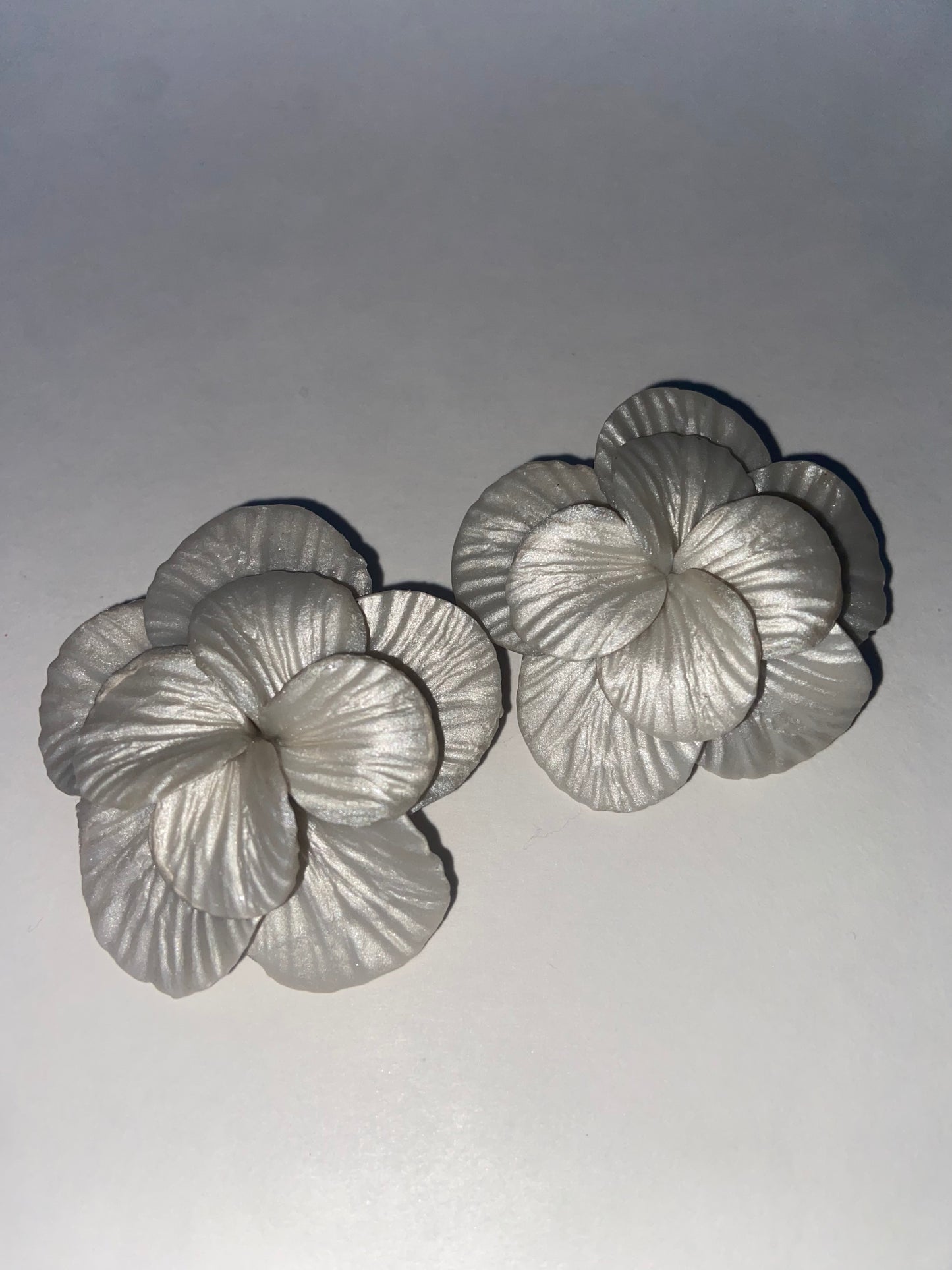 Ivory Flower Studs